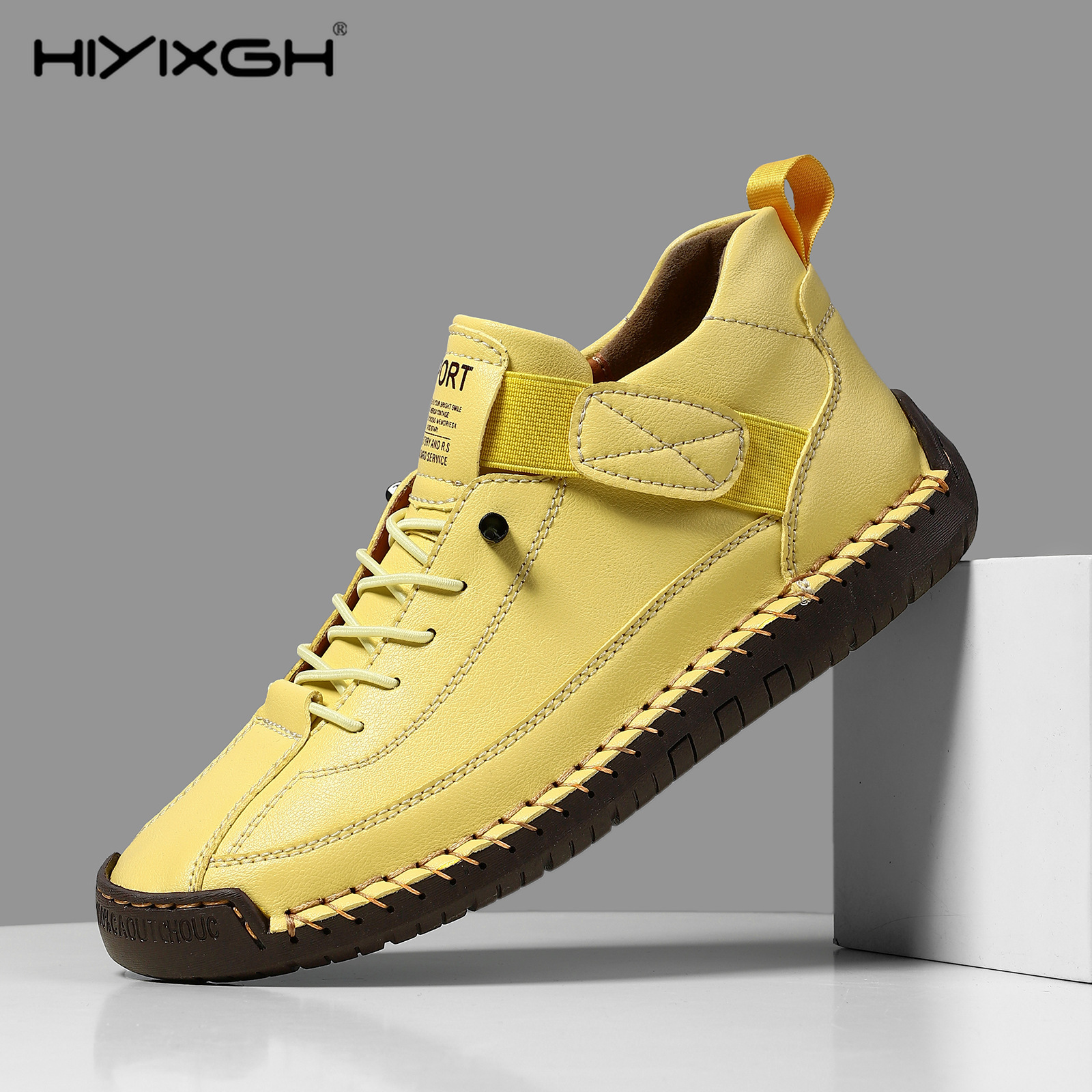 Suede Loafers Men - Handmade Leather Men Shoes Casual Slip