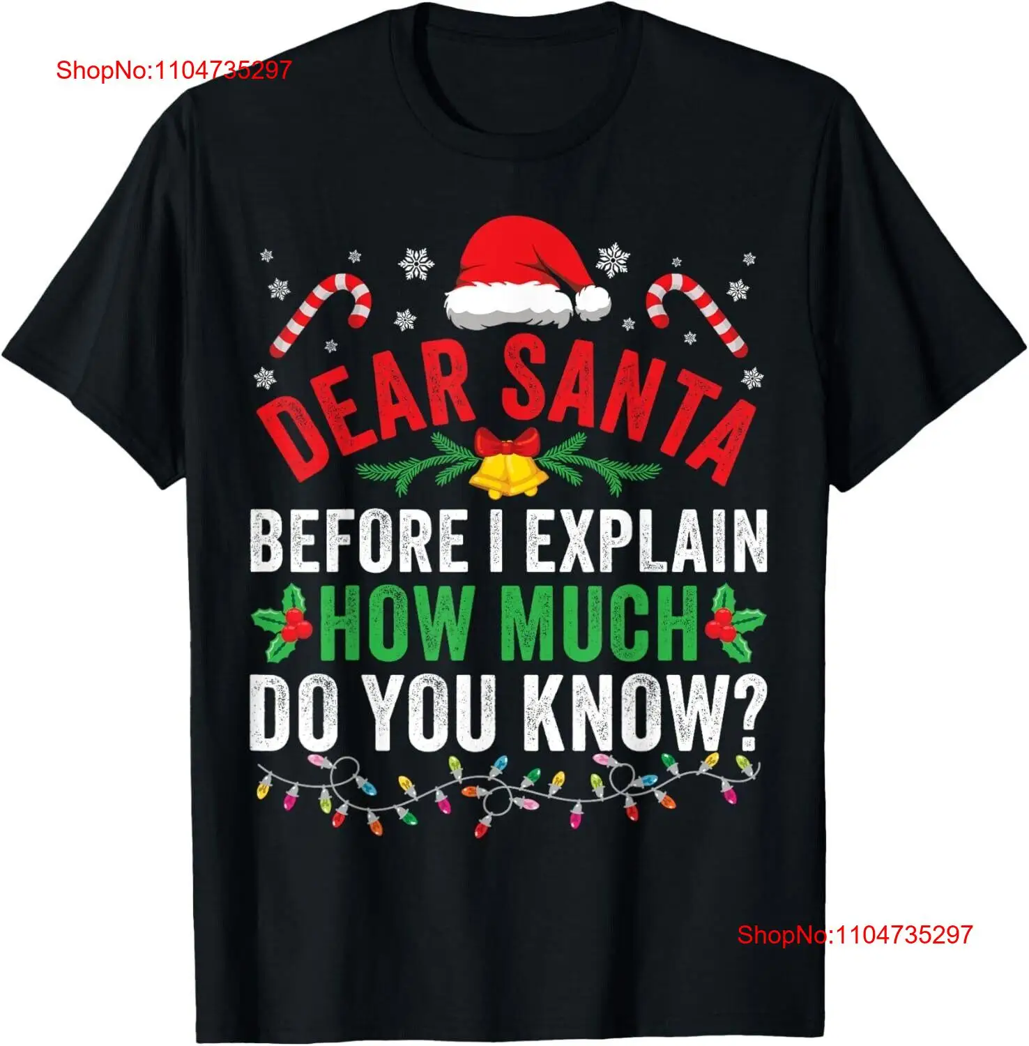 Men'S Fashion Explained - Funny Christmas Dear Santa I Can