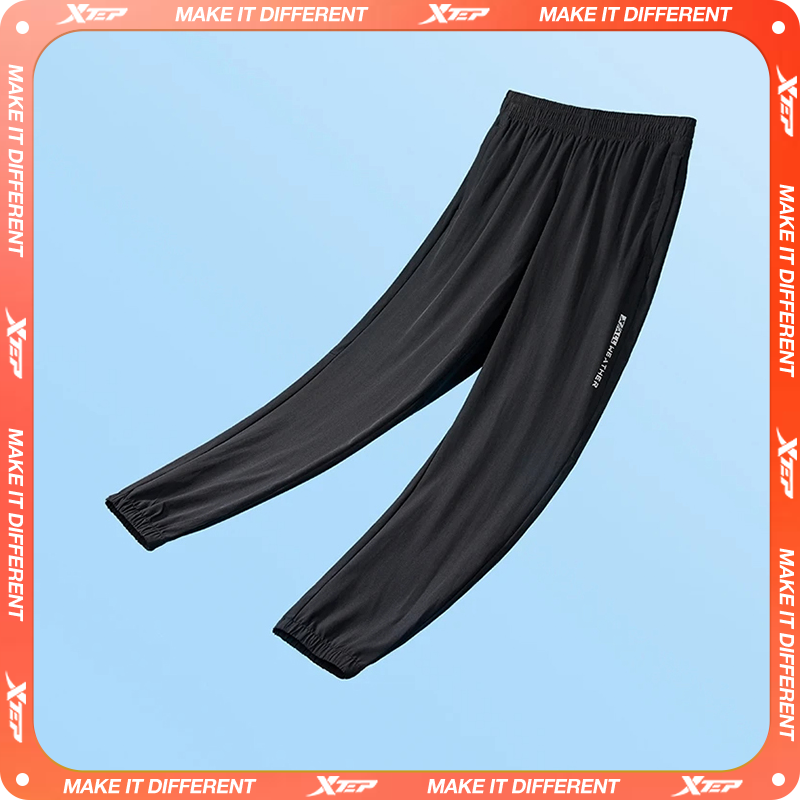 Men'S Fashion Videos - Xtep Trousers For Men Summer Sweat-Absorbing