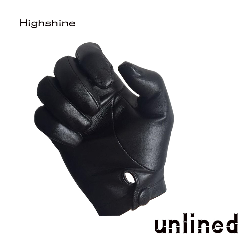 Driving Gloves Leather - Luxury Thin Unlined Lambskin Leather Gloves