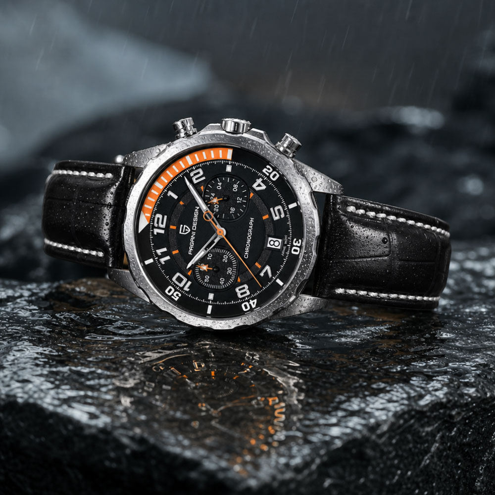 Mens Fashion Modern - PAGANI DESIGN Classic Leather Men Watch