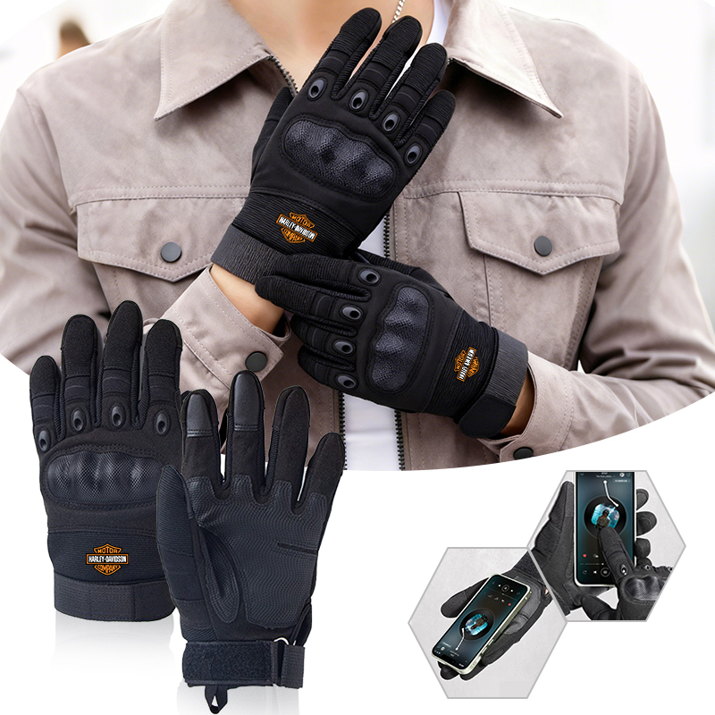 Driving Gloves Leather - Genuine Leather Motorcycle Gloves Carbon Fiber