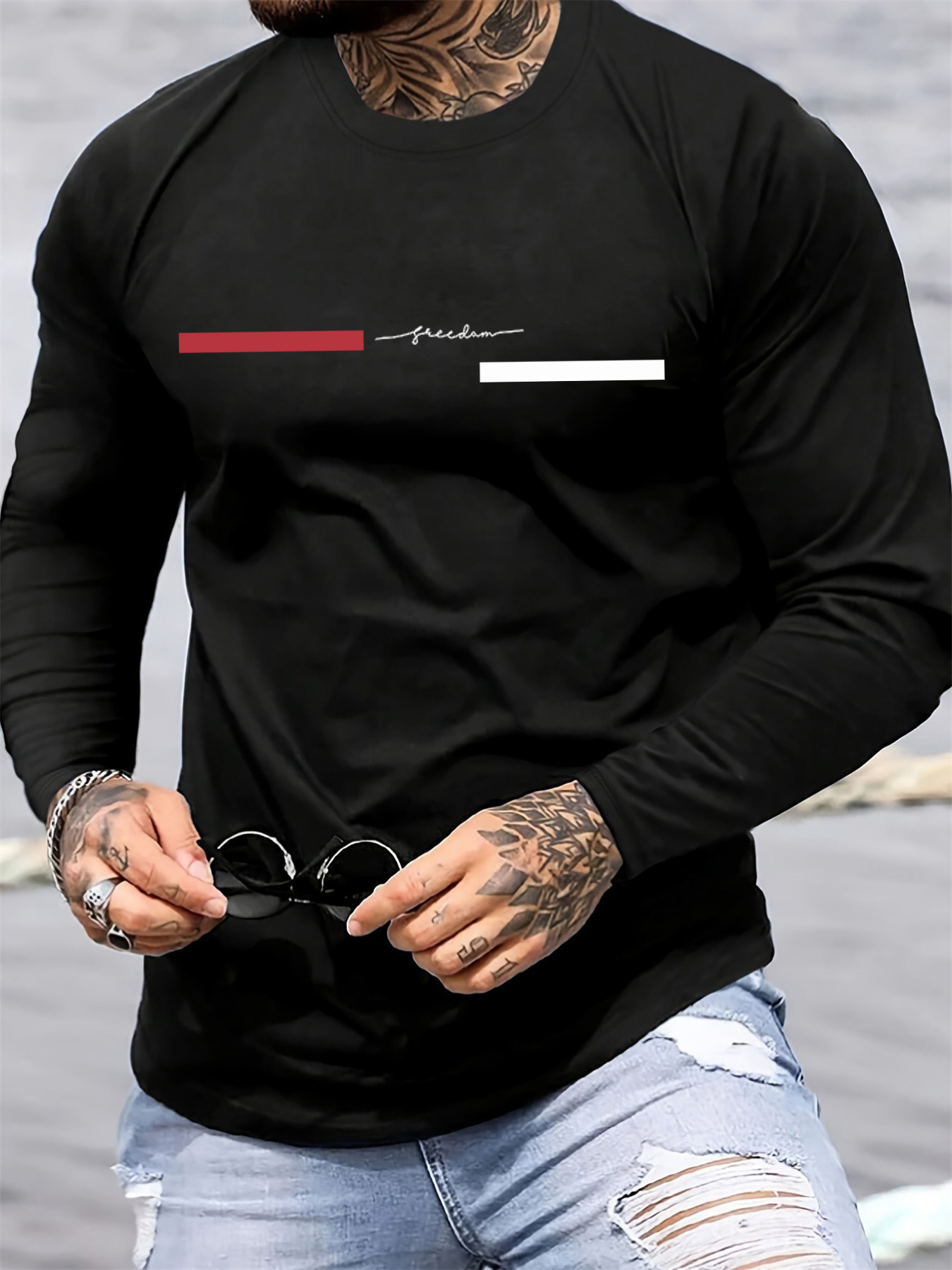 100% pure cotton men's long sl – обзор и цена Men'S Fashion Undershirt