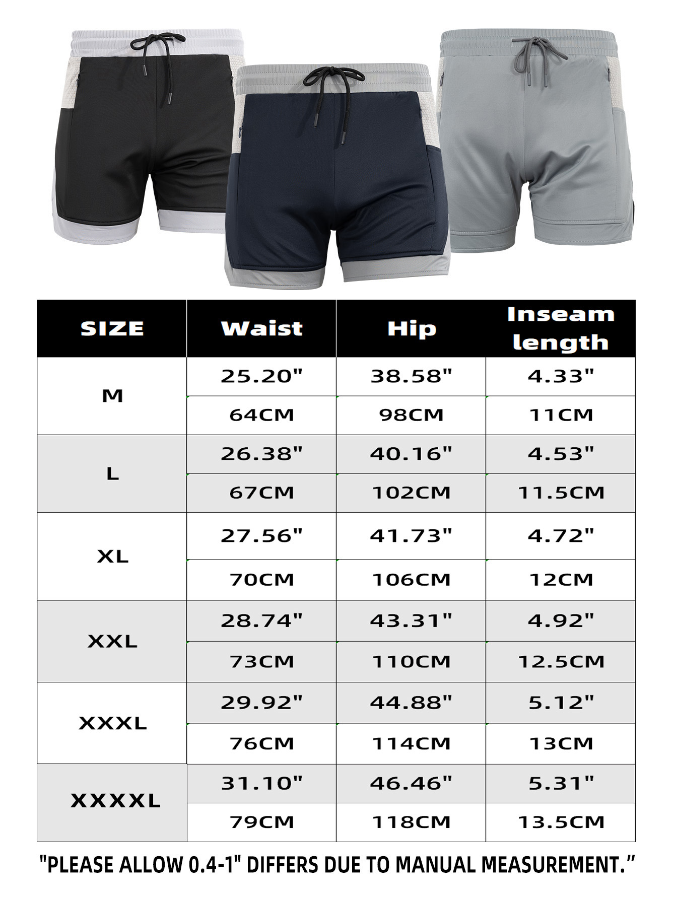Mens Athletic Shorts Quick Dry – обзор и цена Swim Trunk Shorts