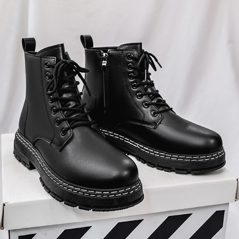 Men's 4-Season Black Patent Le – обзор и цена Mens Fashion Modern