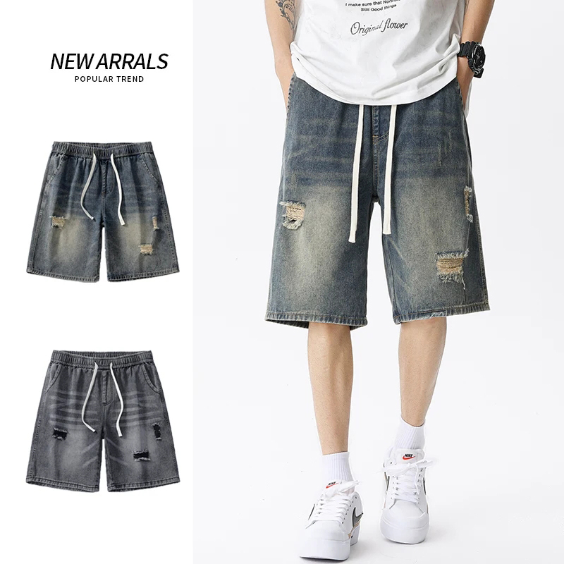 Summer Thin Denim Shorts Men's – обзор и цена Men'S Fashion Jeans