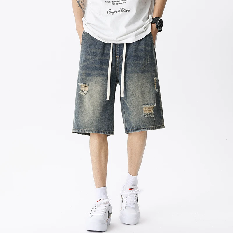 Summer Thin Denim Shorts Men's – обзор и цена Men'S Fashion Jeans