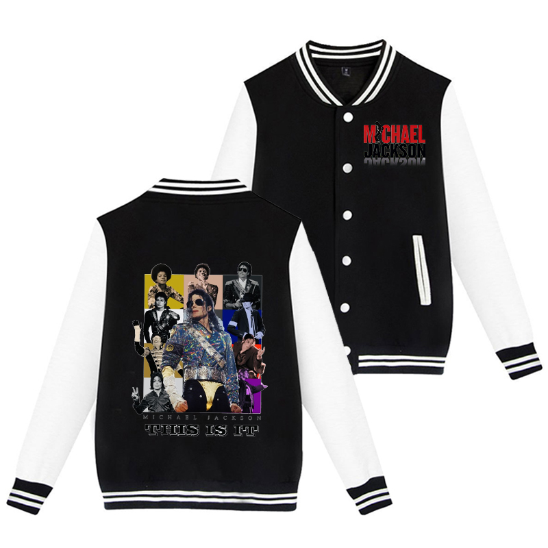 Michael Jackson Adult Baseball – обзор и цена Mens Fashion Jumpers