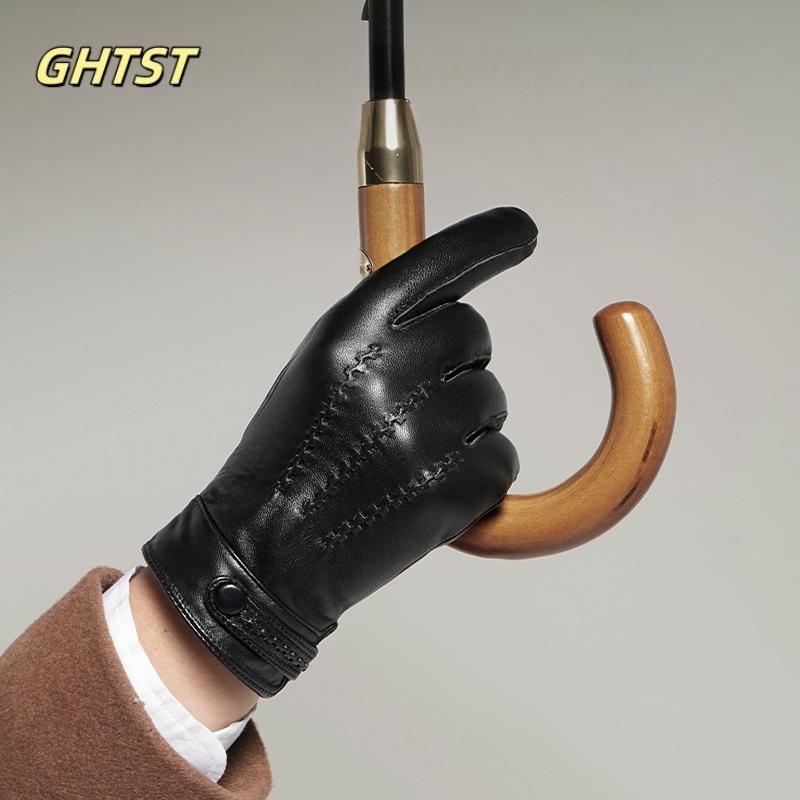 2025 New Men Winter Genuine Le – обзор и цена Driving Gloves Leather