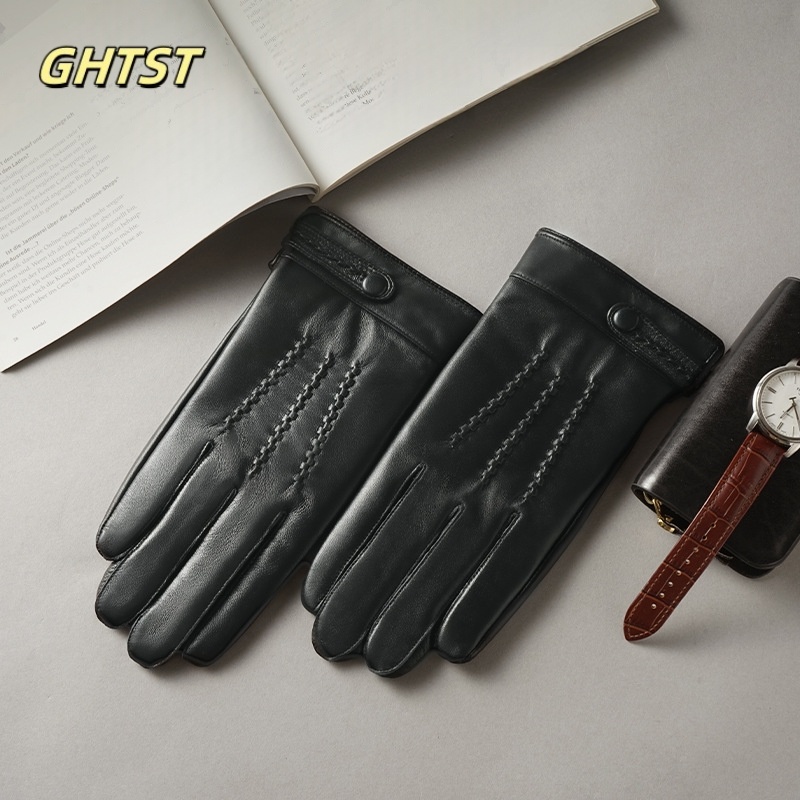 2025 New Men Winter Genuine Le – обзор и цена Driving Gloves Leather
