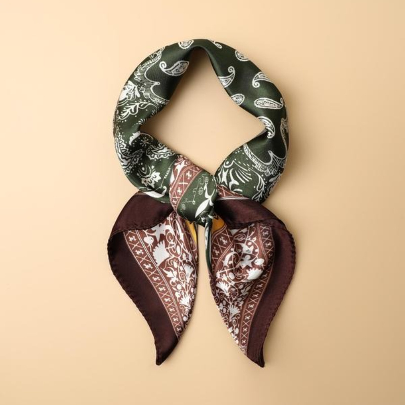 Paisley Printed Square Wrap, S – обзор и цена Men'S Fashion Head Scarf