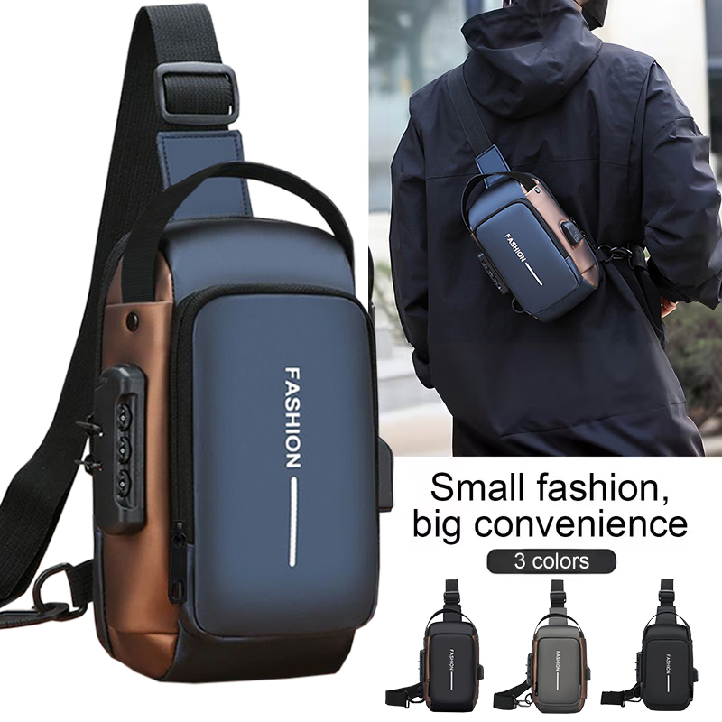 Casual Waterproof Anti-theft S – обзор и цена Fashion Harness Men