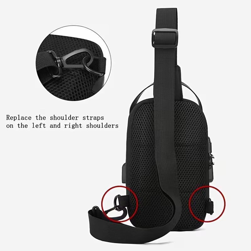 Casual Waterproof Anti-theft S – обзор и цена Fashion Harness Men