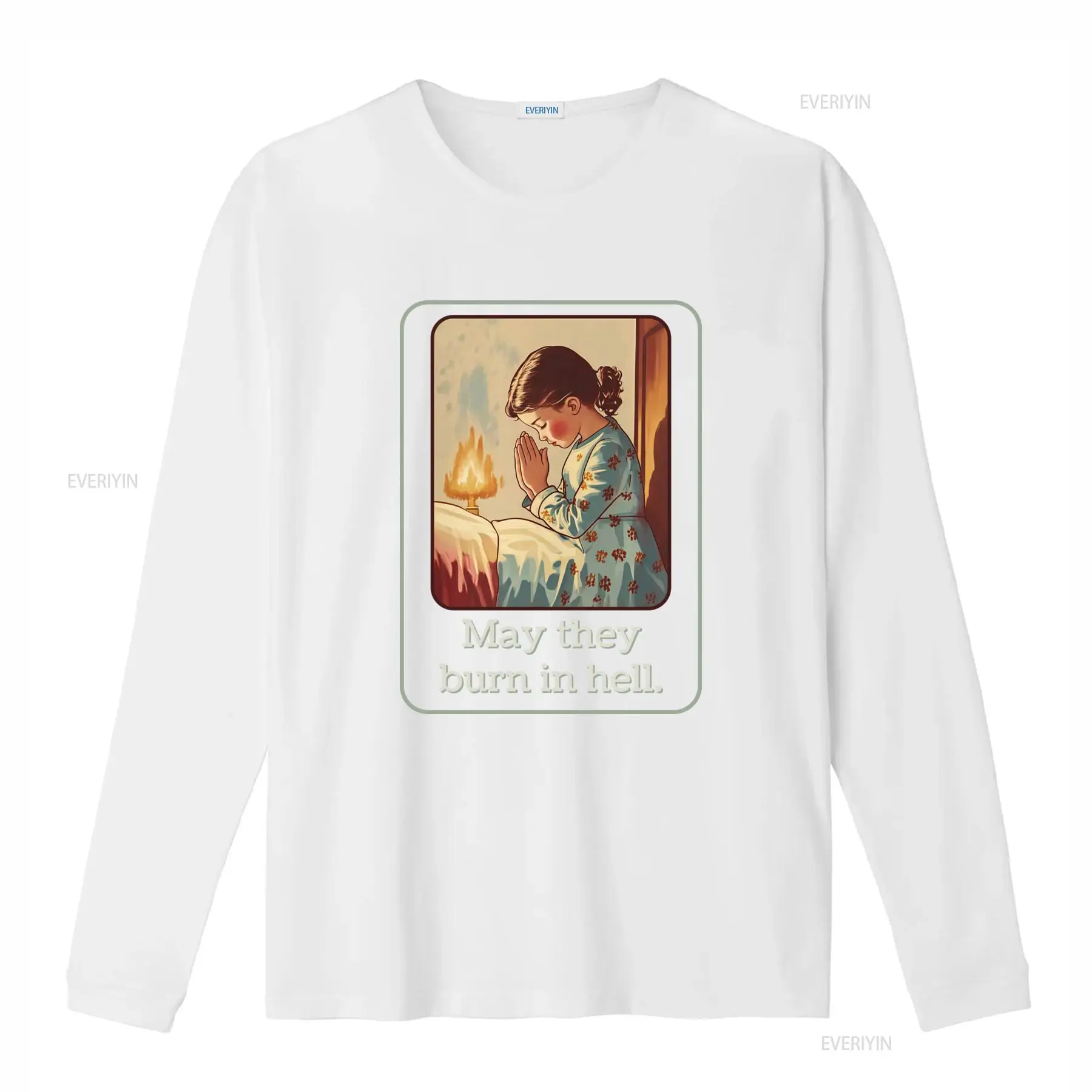 May They Burn In Hell T Shirt  – обзор и цена 1950S Fashion Men'S