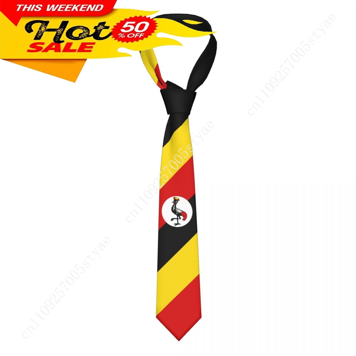 Uganda Flag Tie Emblem Necktie – обзор и цена Men Fashion Uganda