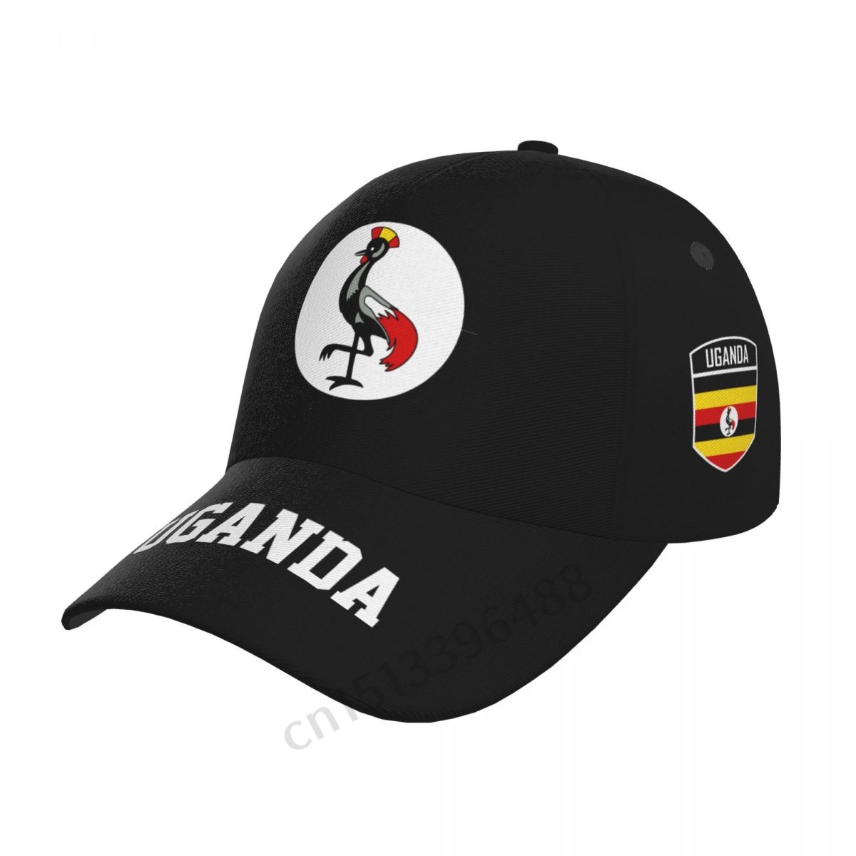 2025 Uganda Flag 3D Soccer Hat – обзор и цена Men Fashion Uganda