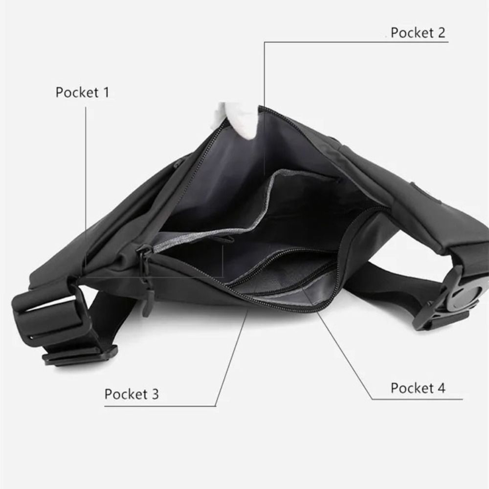 Men Sling Chest Bag 2024 Anti  – обзор и цена Fashion Harness Men