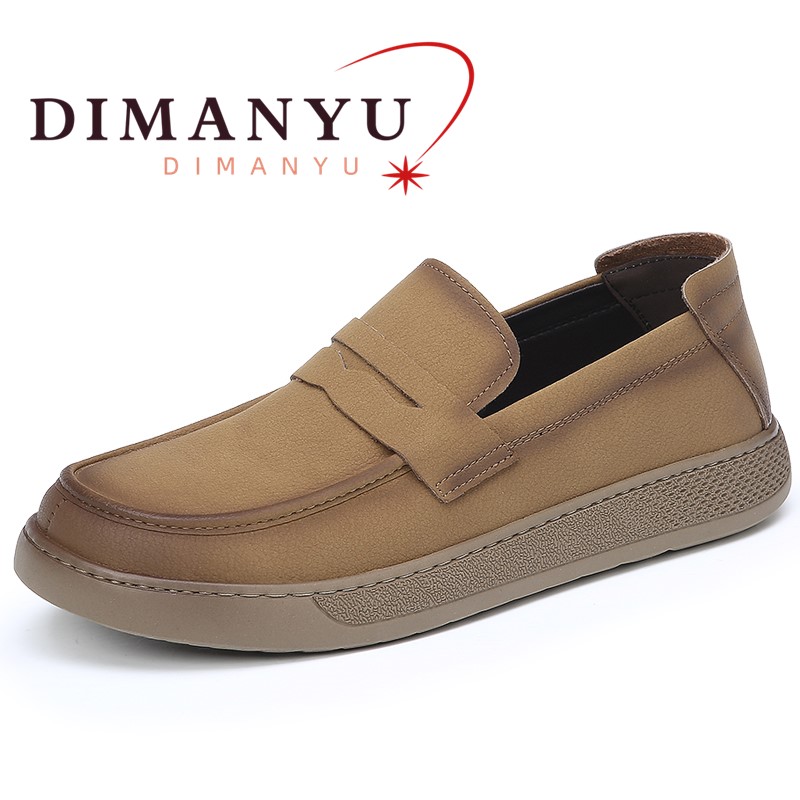 DIMANYU Men's Casual Genuine L – обзор и цена Suede Loafers Men