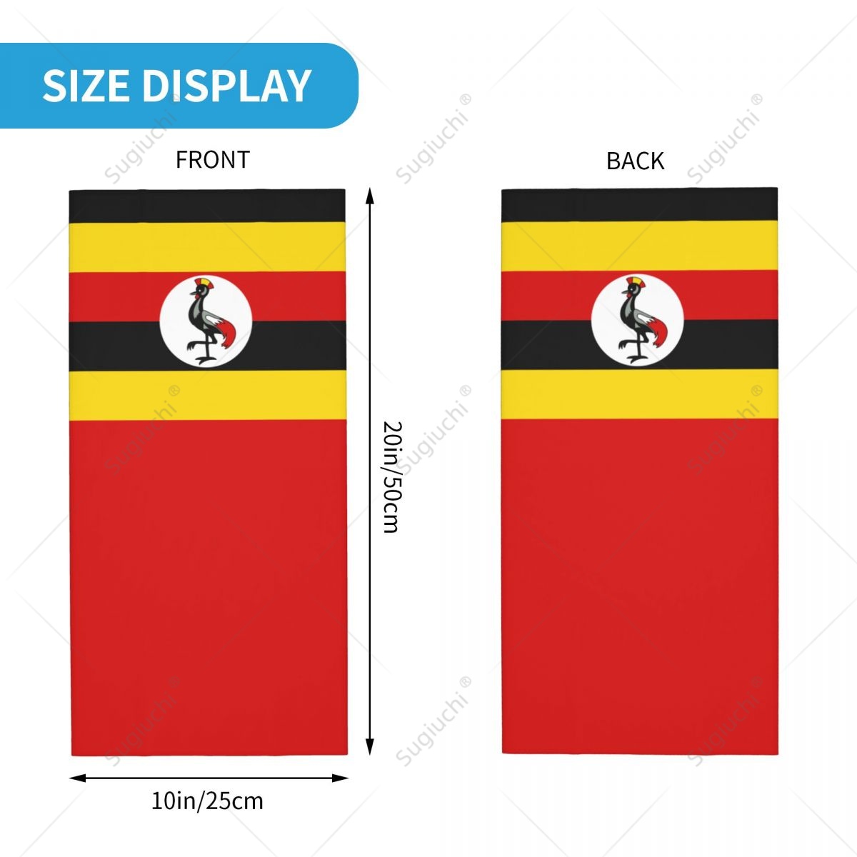 Unisex Uganda Flag Neckerchief – обзор и цена Men Fashion Uganda