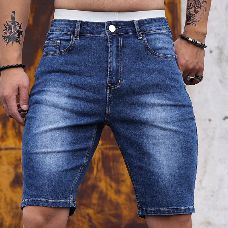 2026 Mens Stretch Denim Shorts – обзор и цена Men'S Fashion Jeans