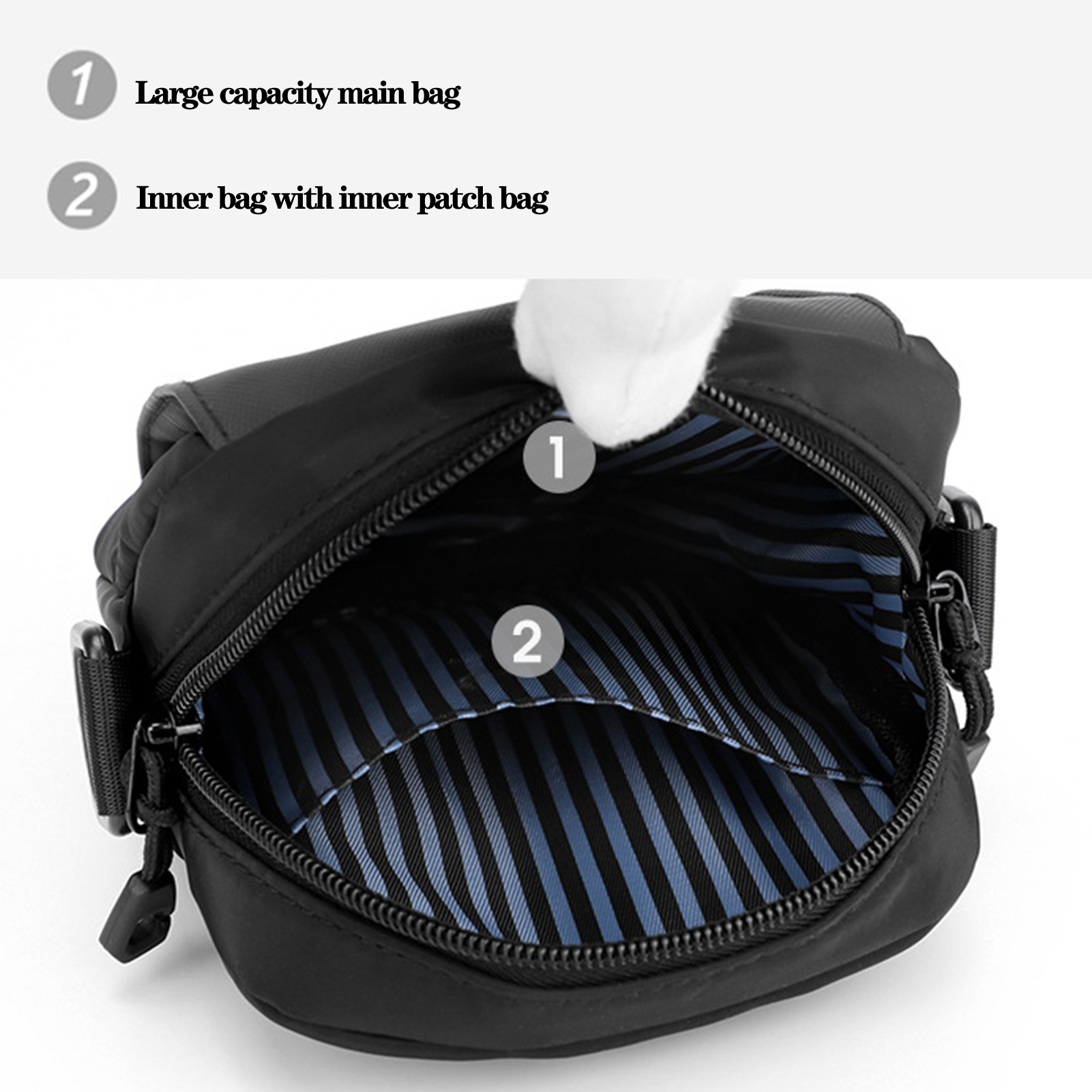 Simple Leisure Shoulder Bag Fo – обзор и цена Fashion Harness Men
