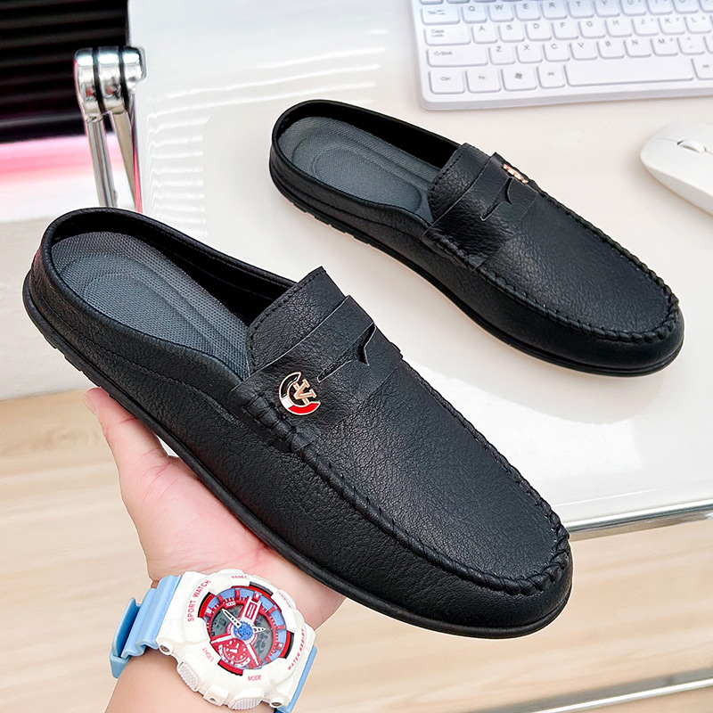 Men Slippers Fashion Leather L – обзор и цена Men'S Fashion Loafers
