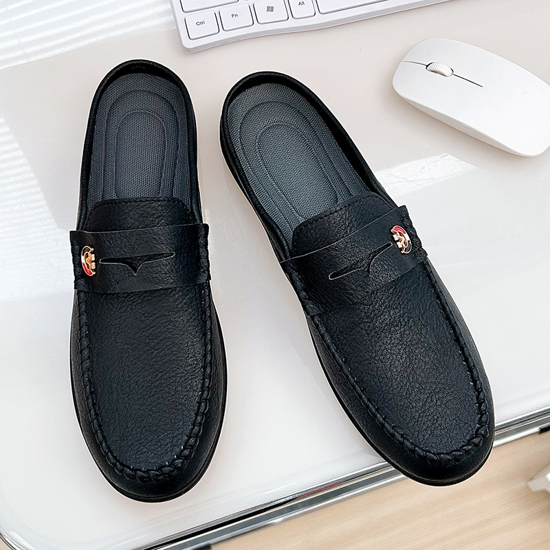 Men Slippers Fashion Leather L – обзор и цена Men'S Fashion Loafers
