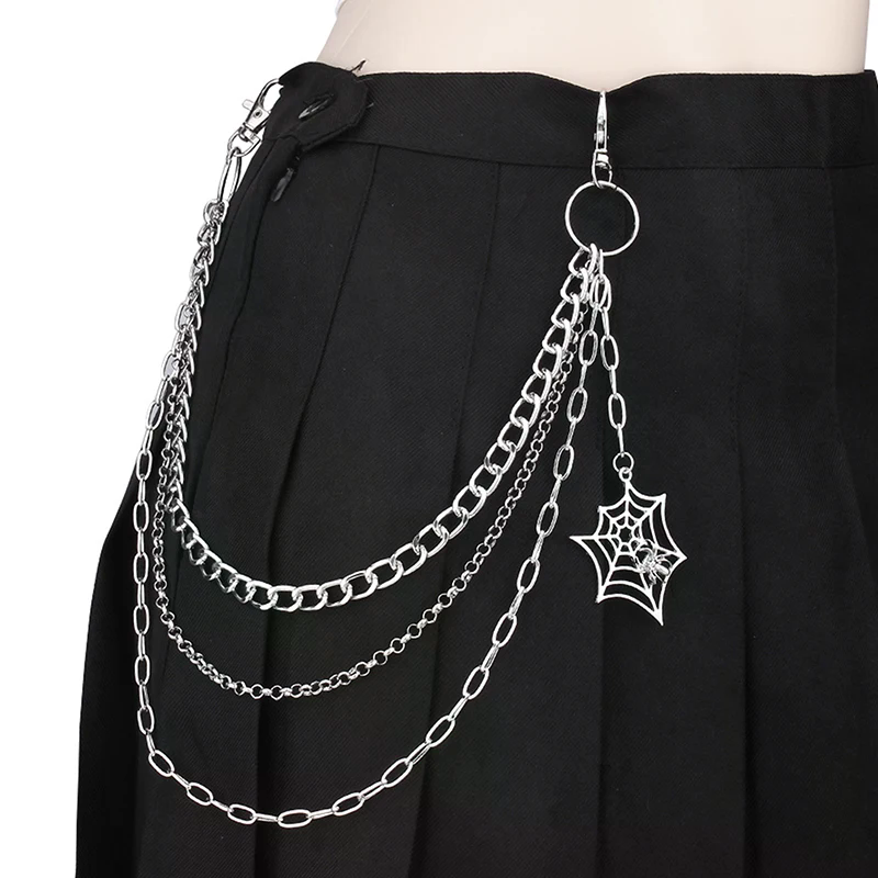 Fashion Punk Metal Pants Chain – обзор и цена Men'S Fashion Jeans