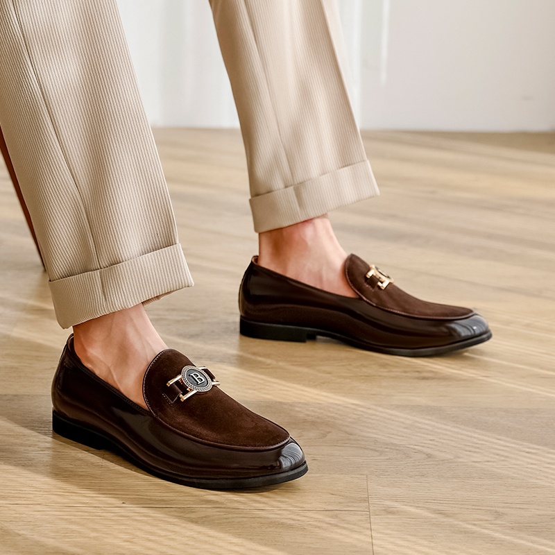 2026 Summer Brown Designer Loa – обзор и цена Suede Loafers Men