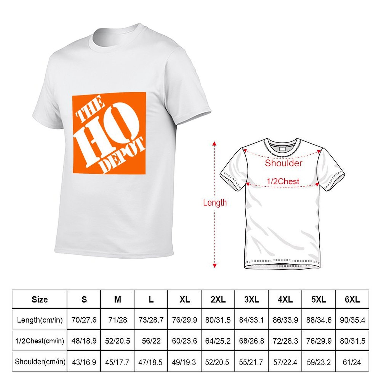 The Ho Depot T-Shirt Fashion C – обзор и цена Men'S Fashion Depot