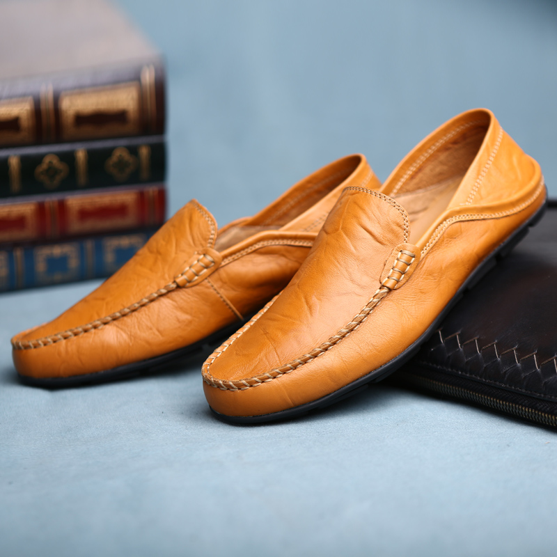 Men's Leather Casual Loafers S – обзор и цена Suede Loafers Men