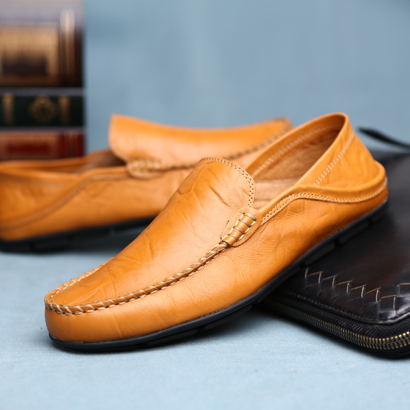 Men's Leather Casual Loafers S – обзор и цена Suede Loafers Men