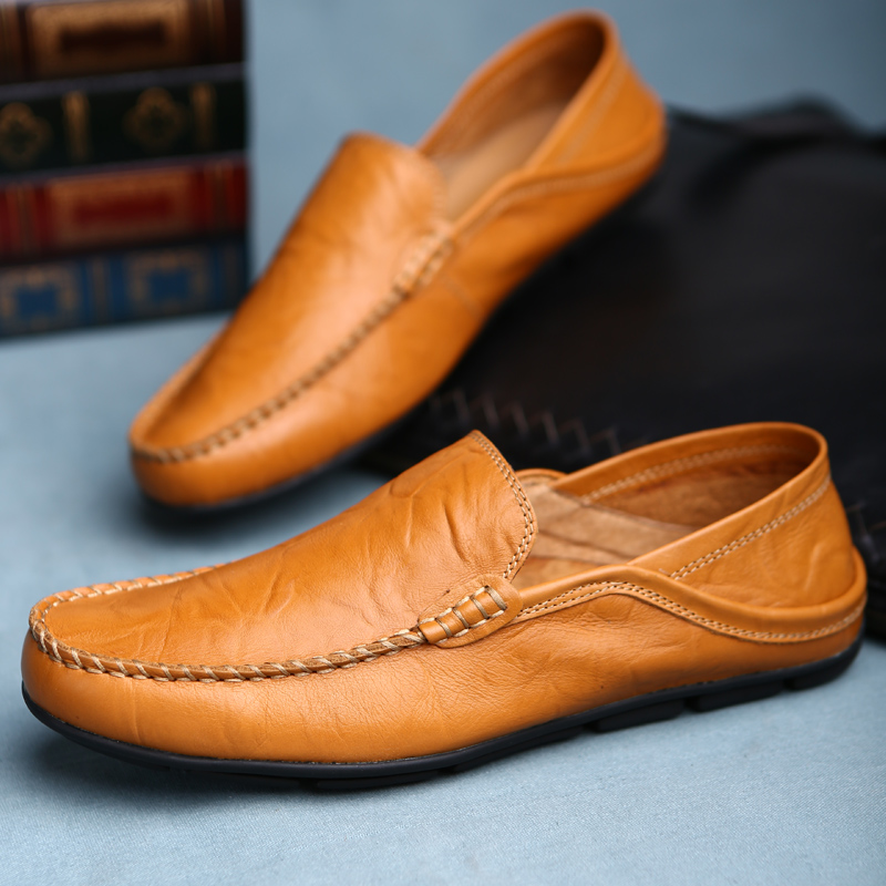 Men's Leather Casual Loafers S – обзор и цена Suede Loafers Men
