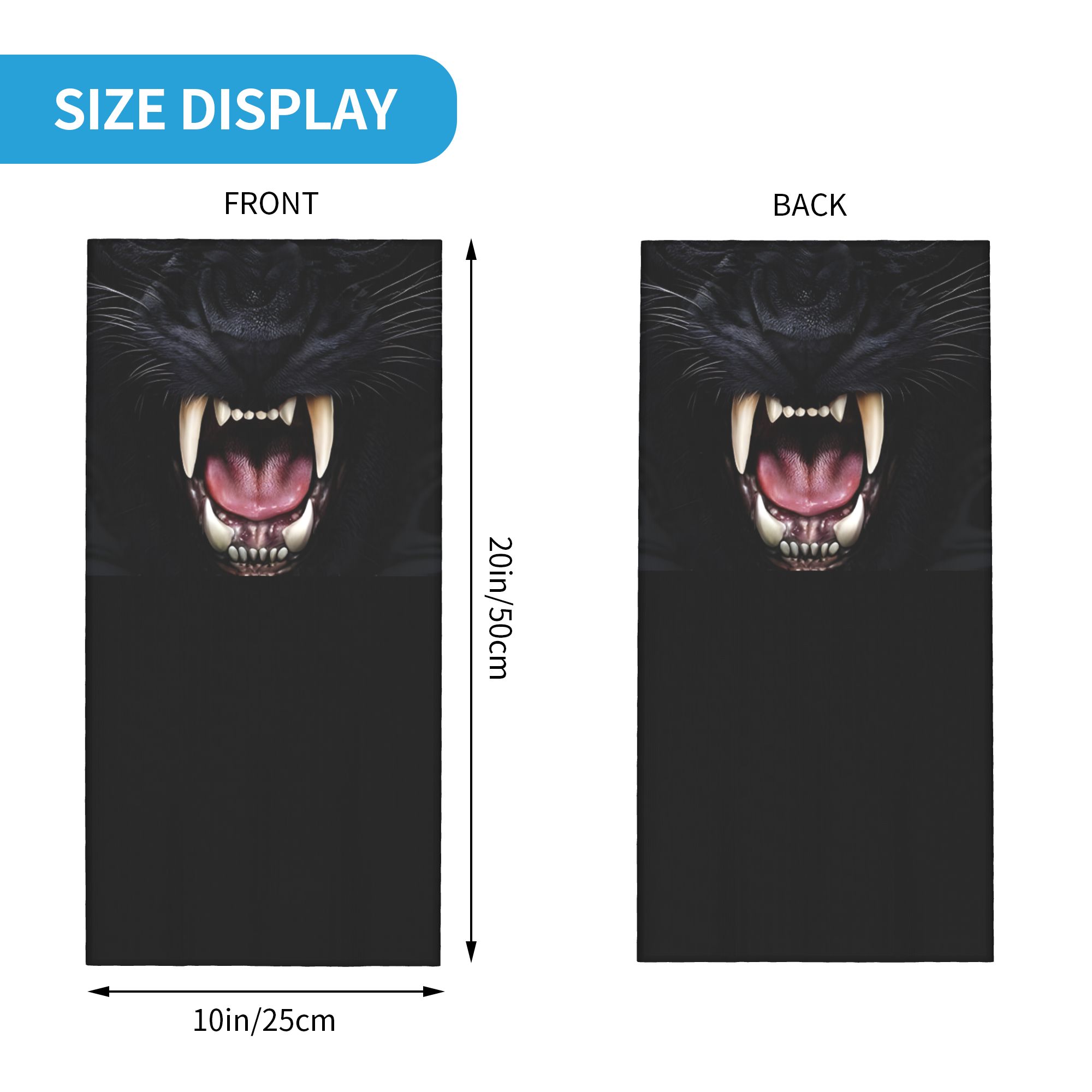 Custom Black Panther Animal He – обзор и цена Men'S Fashion Head Scarf