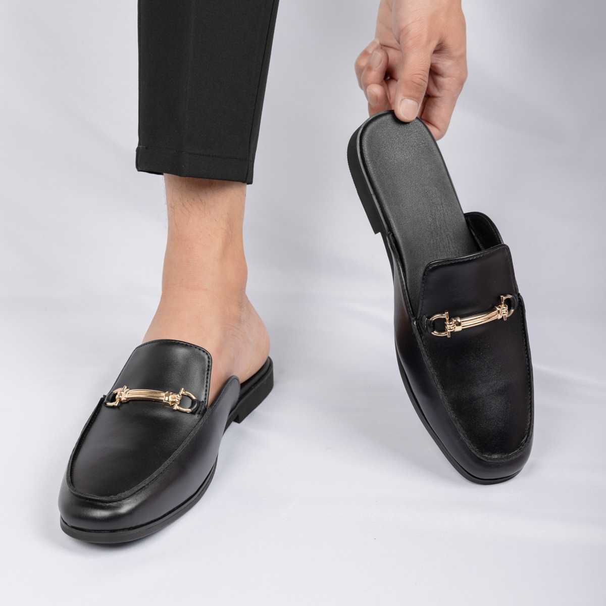 Fashion Men's Slip-on Half Sli – обзор и цена Mens Fashion Modern