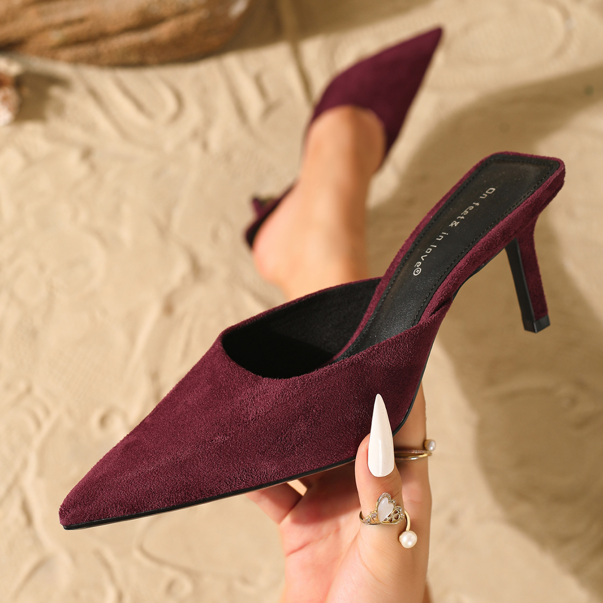 Women's Fashionable Suede Slip – обзор и цена Mens Fashion Modern