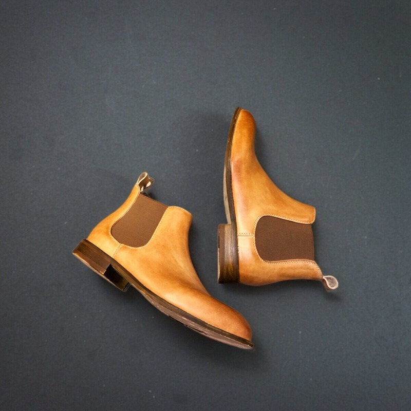 Vintage Handmade Men Work Shoe – обзор и цена Chelsea Boots Men