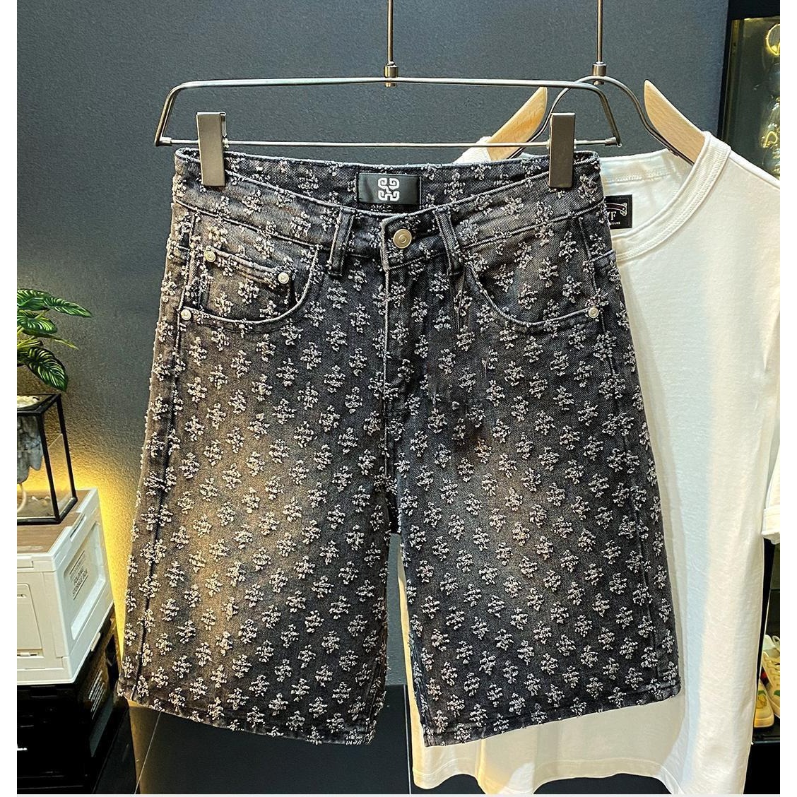 Summer High Street Denim Short – обзор и цена Men'S Fashion Jeans