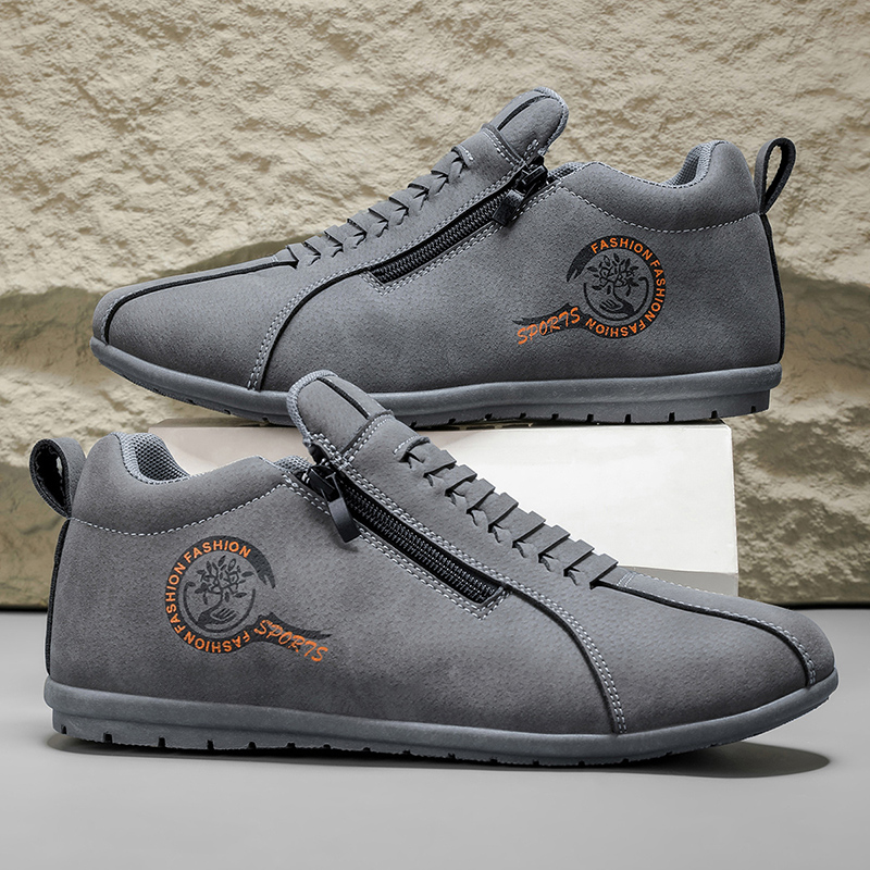 Suede Embroidery Casual Men's  – обзор и цена Suede Loafers Men