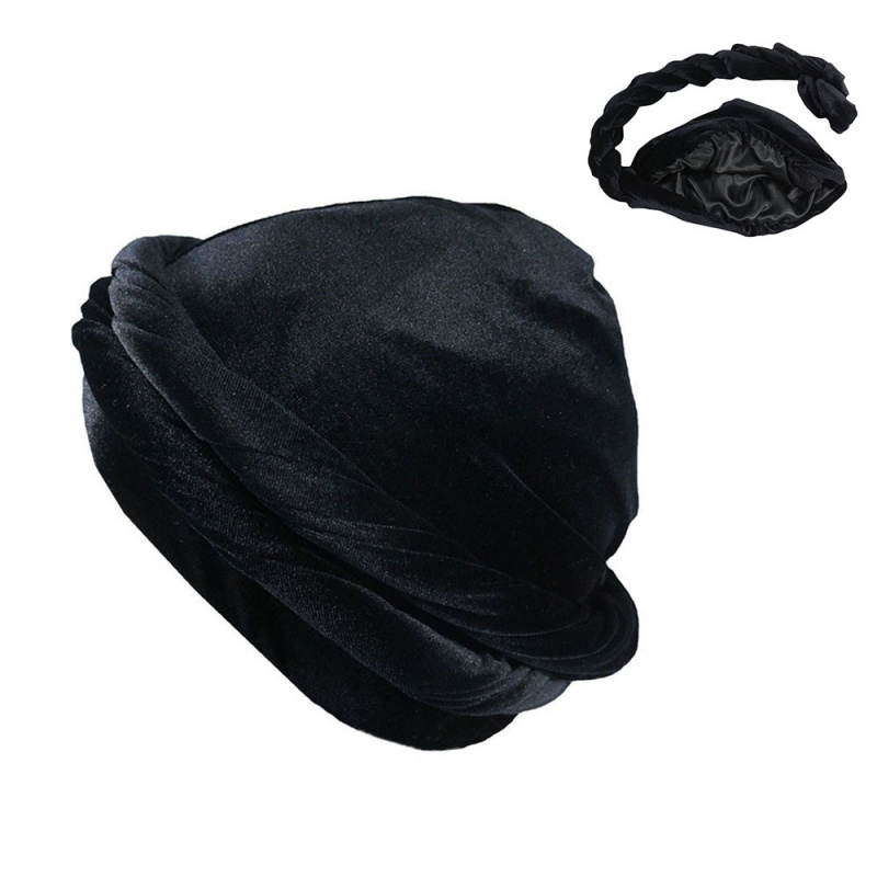 Solid Color Men's Velvet Head  – обзор и цена Men'S Fashion Head Scarf