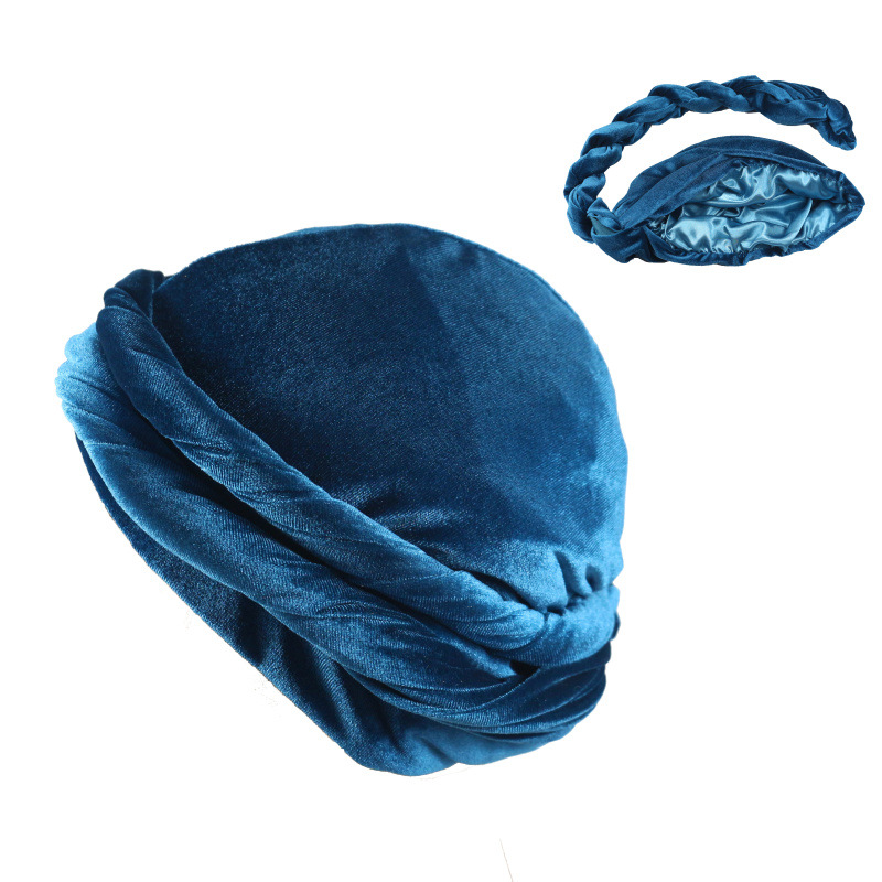 Solid Color Men's Velvet Head  – обзор и цена Men'S Fashion Head Scarf