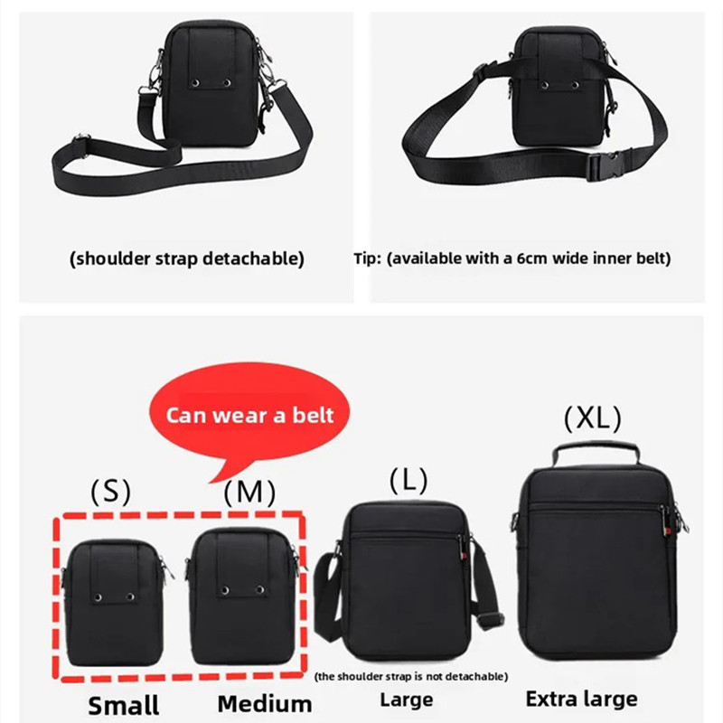 JANGEAR Men Shoulder Bag Casua – обзор и цена Fashion Harness Men