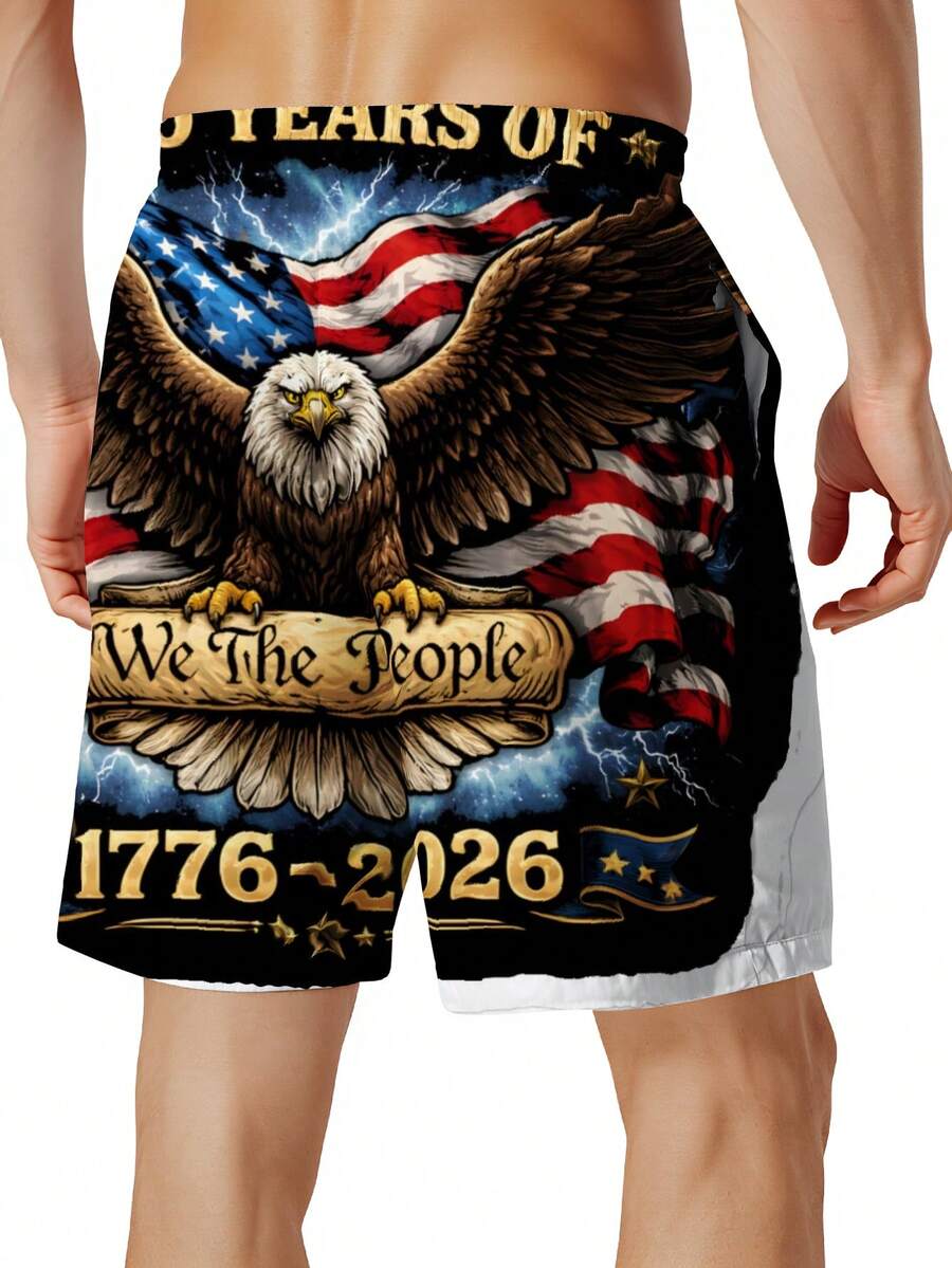 Patriotic Swim Trunks Men Beac – обзор и цена Swim Trunk Shorts