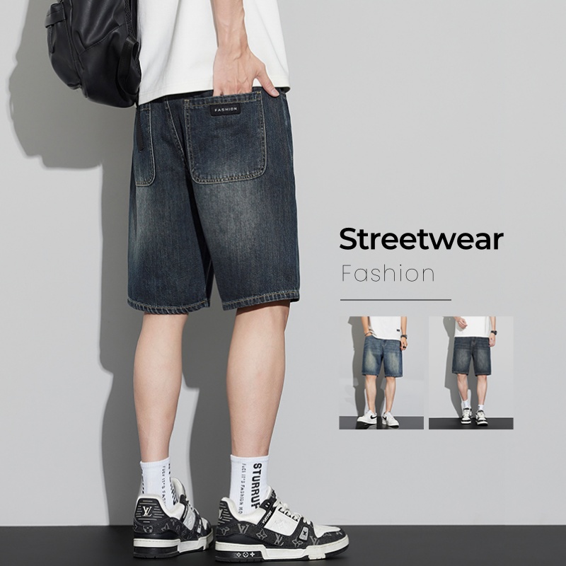 Men's Vintage Denim Shorts Sum – обзор и цена Men'S Fashion Jeans