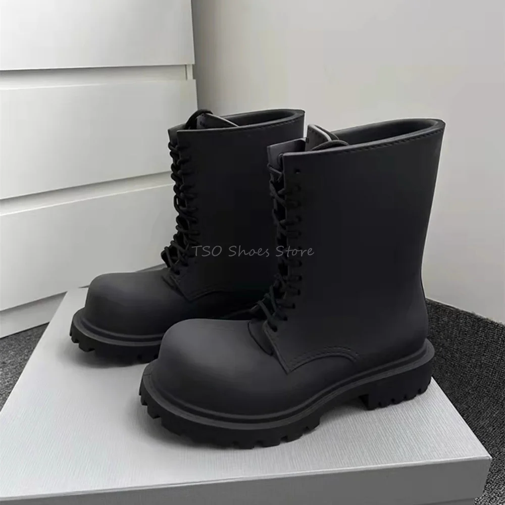 Thick Bottom Black Boots for M – обзор и цена Chelsea Boots Men