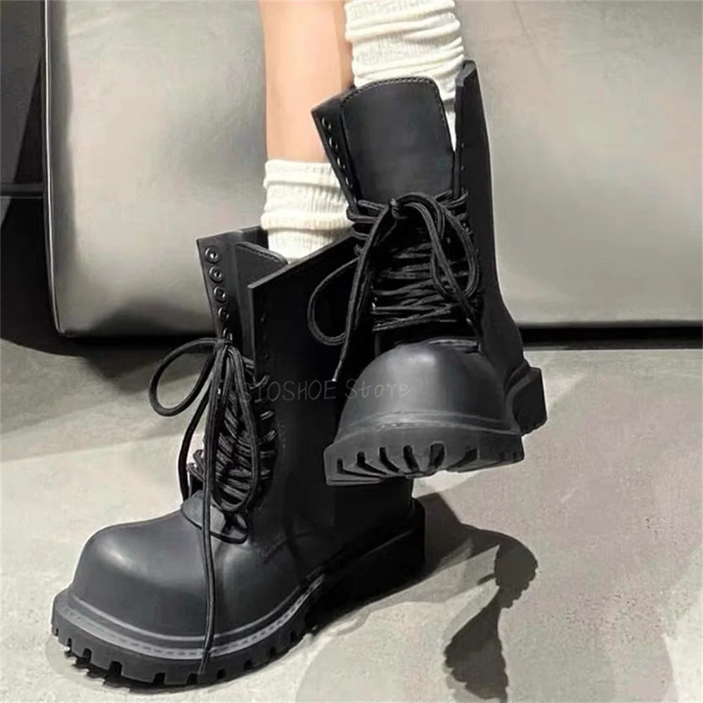 Thick Bottom Black Boots for M – обзор и цена Chelsea Boots Men