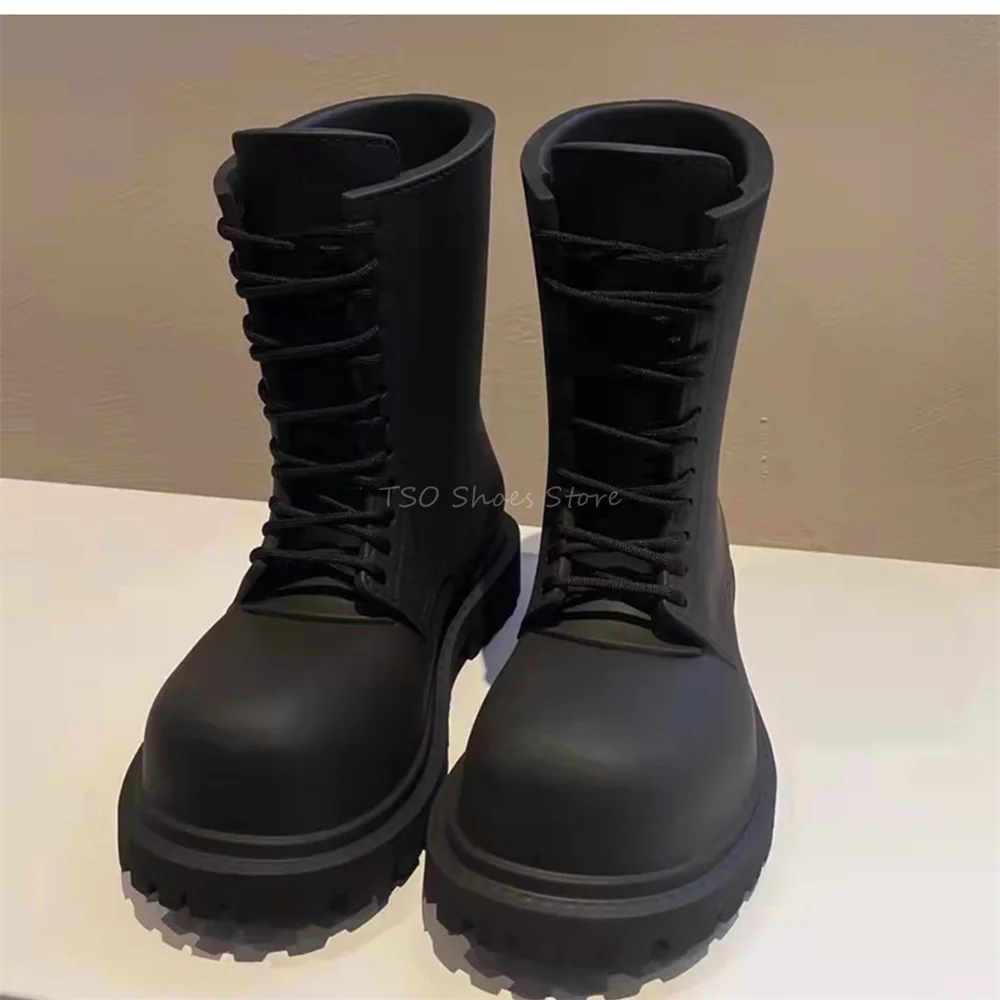 Thick Bottom Black Boots for M – обзор и цена Chelsea Boots Men