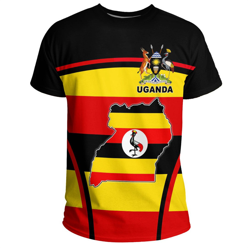 Fashion 3D Printed Uganda T Sh – обзор и цена Men Fashion Uganda