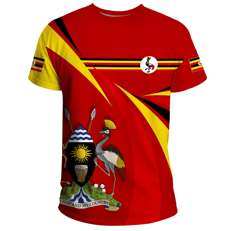 Fashion 3D Printed Uganda T Sh – обзор и цена Men Fashion Uganda