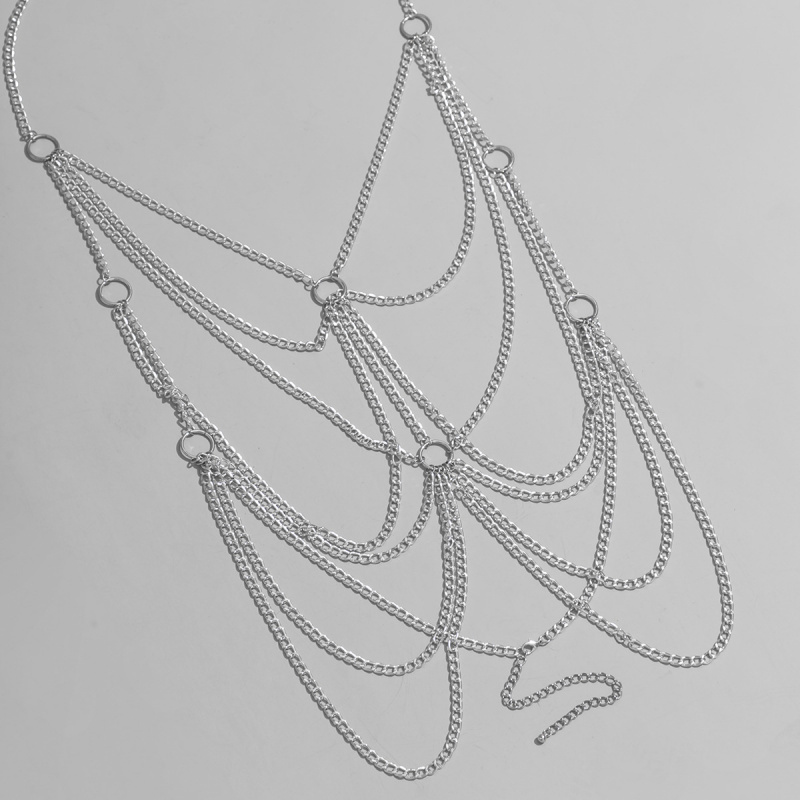 Men’s Body Chain Harness Silve – обзор и цена Fashion Harness Men